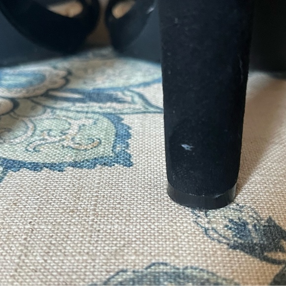 JUSTFAB Kati Synthetic Suede Strap High Heal Open Toe Sandals (Size 8) - Picture 8 of 11